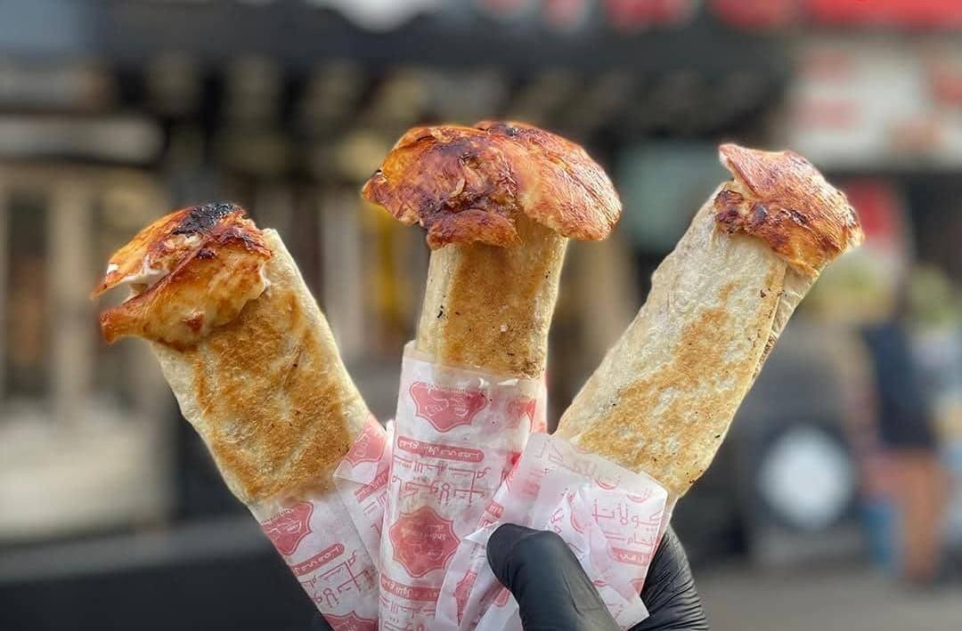 سندويش شاورما كبير