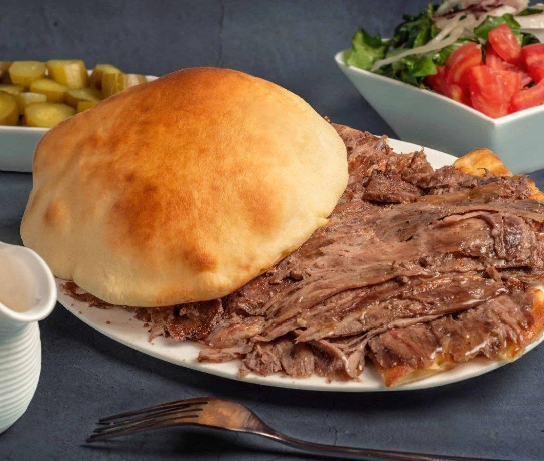 وجبة شاورما اسكندر لحم غنم