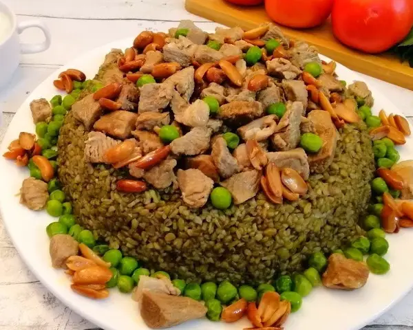 منسف فريكة لحم ٥ اشخاص